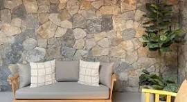 Stone cladding tiles